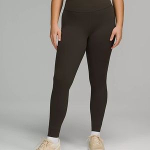 Lululemon Base Pace High-Rise Running Tight 31" size 12 dark olive